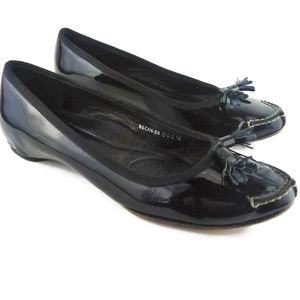 Donald J. Pliner Becan Patent Leather Tassel Flat